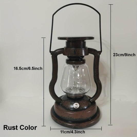 Solar Desk Lamp Tree Hanging Light Retro Kerosene Lamp Led Horse Lantern