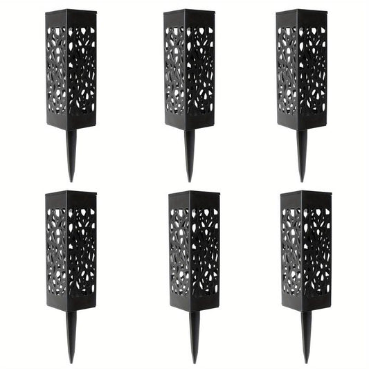 6Pcs Solar Landscape Lights Waterproof Outdoor Lighting