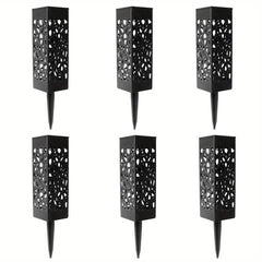 6Pcs Solar Landscape Lights Waterproof Outdoor Lighting