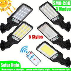 Solar Street Light Body Sensor Garden Wall Lamp Waterproof LED