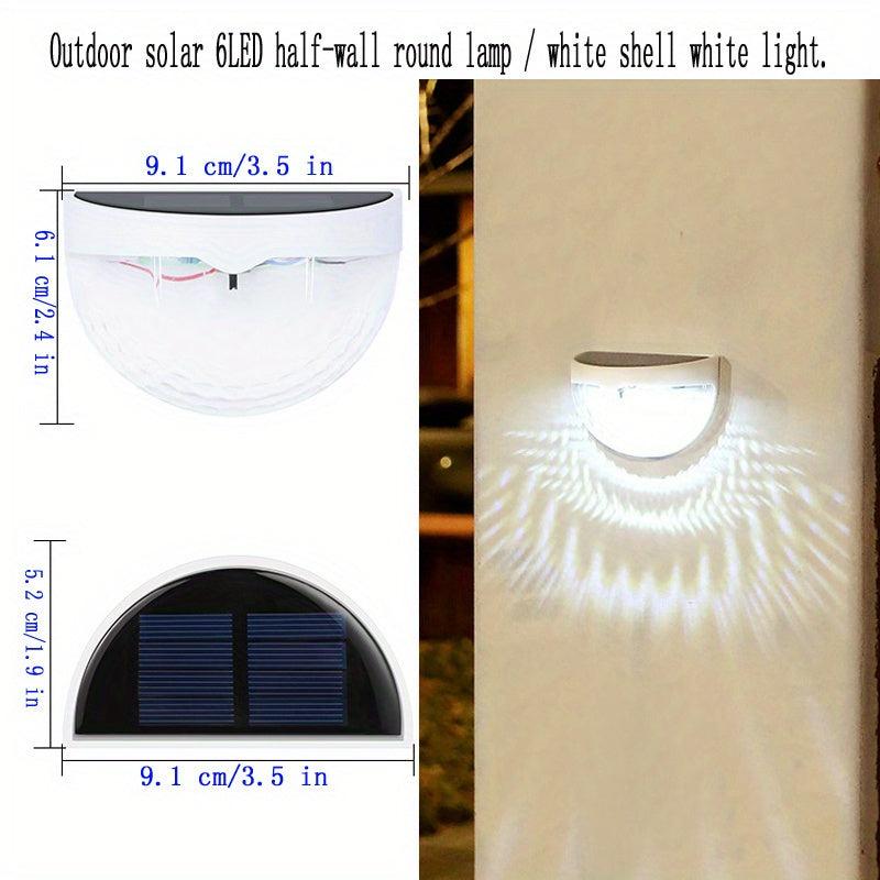 LED Solar Outdoor Lighting Courtyard Decoration Light with 6LEDs