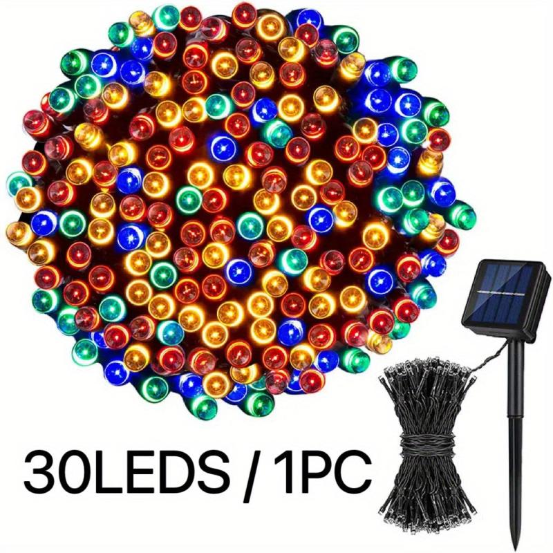 8 Modes Solar String Lights Outdoor Decoration Landscaping