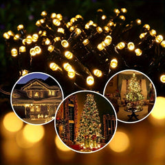 8 Modes Solar String Lights Outdoor Decoration Landscaping