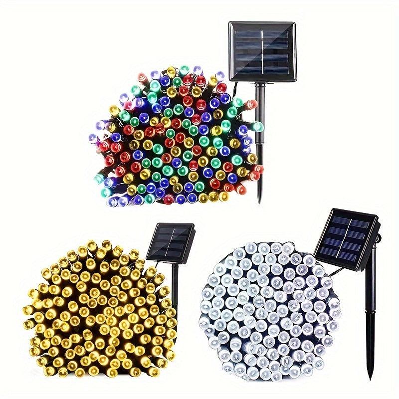 8 Modes Solar String Lights Outdoor Decoration Landscaping