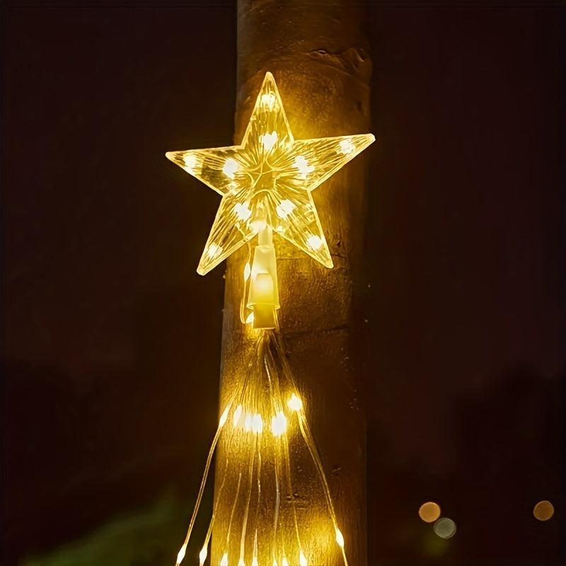 LED Star String Lights with Remote Control
