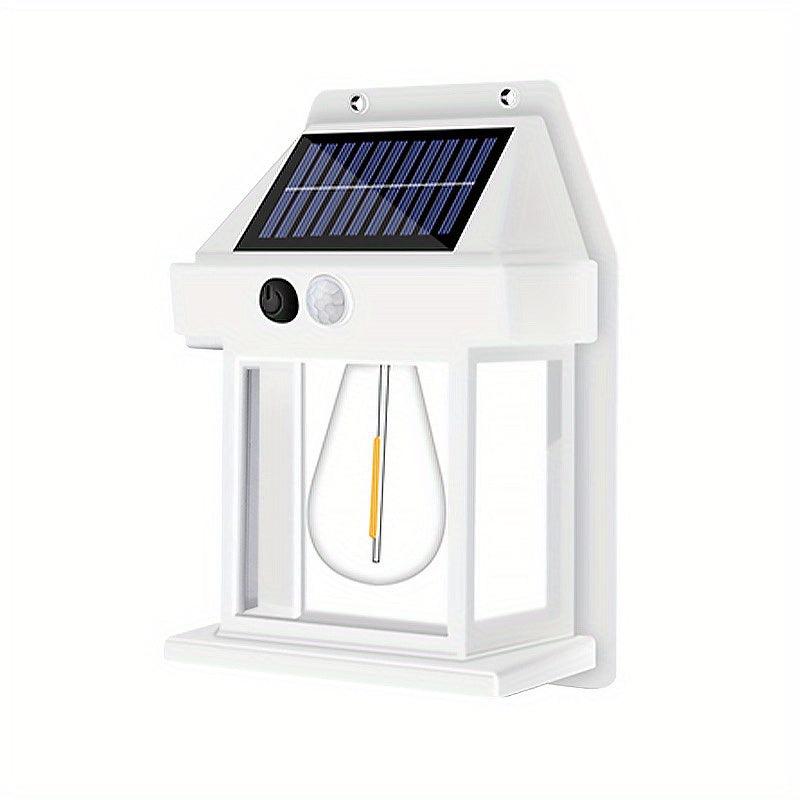 LED Solar Wall Light Motion Sensor Garden Light Dusk To Dawn Outdoor Lighting