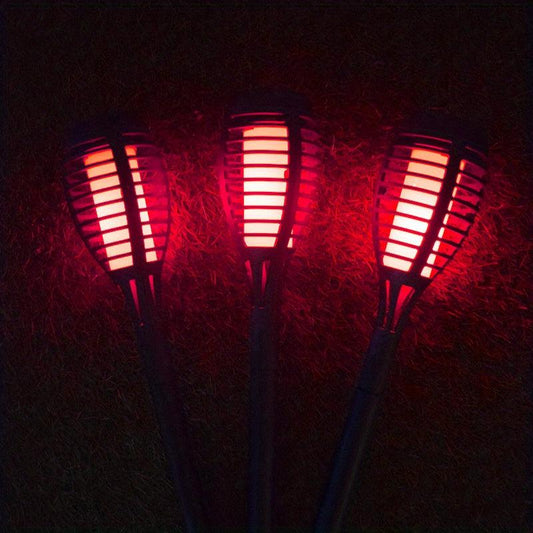 Solar Halloween Lights Outdoor Waterproof Torch Light for Pathway