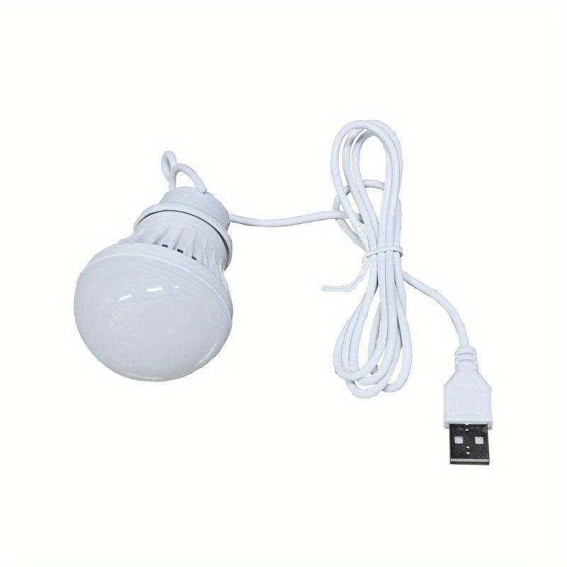 USB Lamp Bulb 5V Lantern LED USB Power Reading Book Light