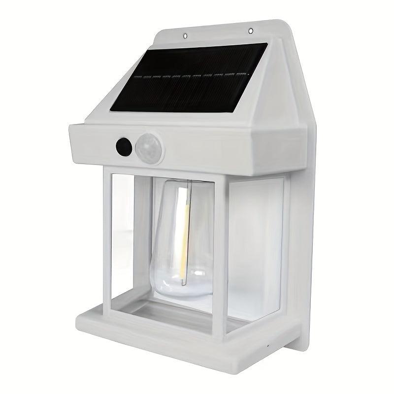 Solar Tungsten Wall Light Outdoor Waterproof Garden Headlight