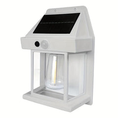 Solar Tungsten Wall Light Outdoor Waterproof Garden Headlight
