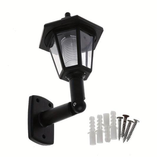 Retro Solar Hexagon Lights Floor Socket Hexagon Lawn Lights