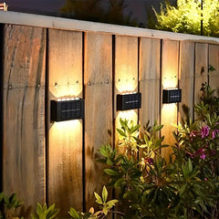 2pcs Solar Up & Down Wall Lights - Brighten Your Outdoor Space