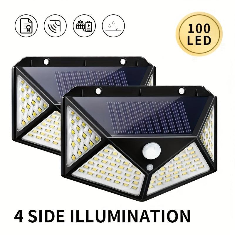 Solar Body Induction Wall Lamp for Outdoor Backyard Garden Fence Patio