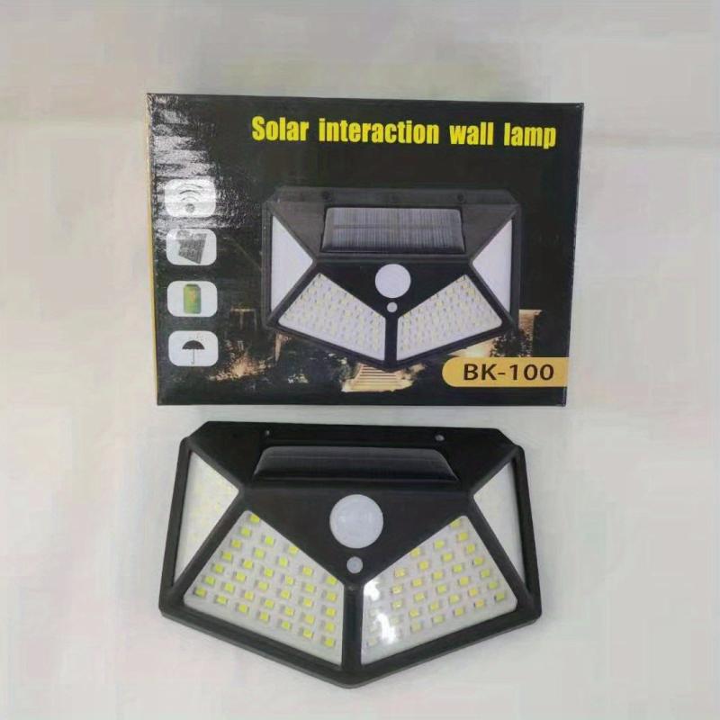 Solar Body Induction Wall Lamp for Outdoor Backyard Garden Fence Patio