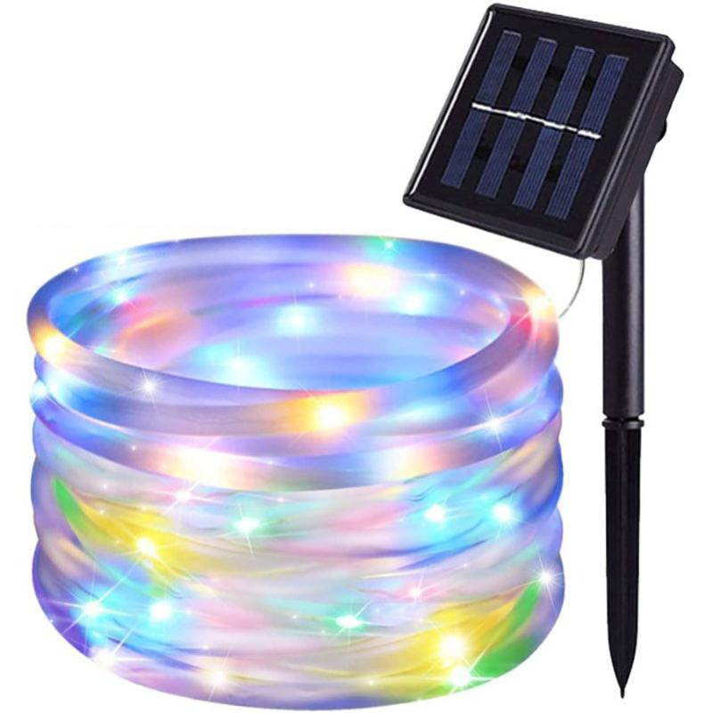 Outdoor Solar Rope Lights Waterproof Copper Wire Fairy Lights