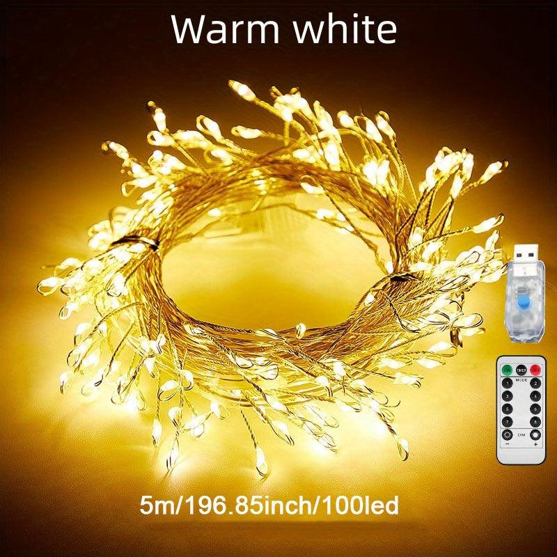 Fairy Tale LED Firecracker Light 8 Flashing Modes