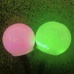 3 Pack Solar Garden Ball Light Outdoor Decorative Landscape Light