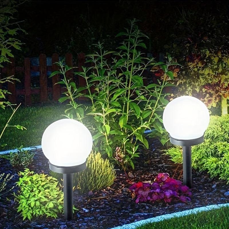 3 Pack Solar Garden Ball Light Outdoor Decorative Landscape Light