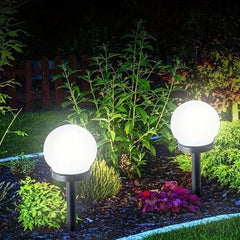 3 Pack Solar Garden Ball Light Outdoor Decorative Landscape Light