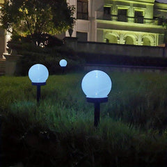 3 Pack Solar Garden Ball Light Outdoor Decorative Landscape Light