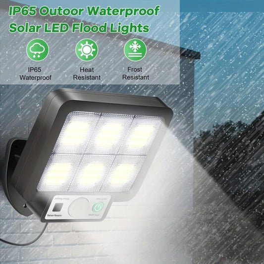 Solar Garden Light Motion Sensing IP65 Waterproof - Easy Installation