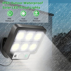Solar Garden Light Motion Sensing IP65 Waterproof - Easy Installation
