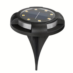 Solar Floor Mounted Light 8 LED Beads PC Waterproof Material G