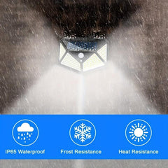 Solar Courtyard Wall Light Home Garden Waterproof LED Street Lights