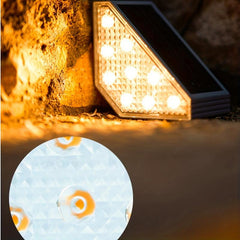 Solar Stair Lights RGB Outdoor IP67LED Garden Brightness 1200