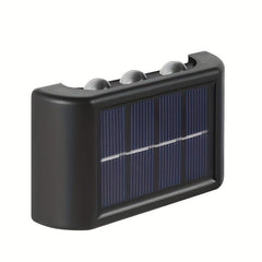 Solar Wall Lamp 6LED Outdoor Courtyard Wall Lamp Garden Decor Fence Wall Lamp