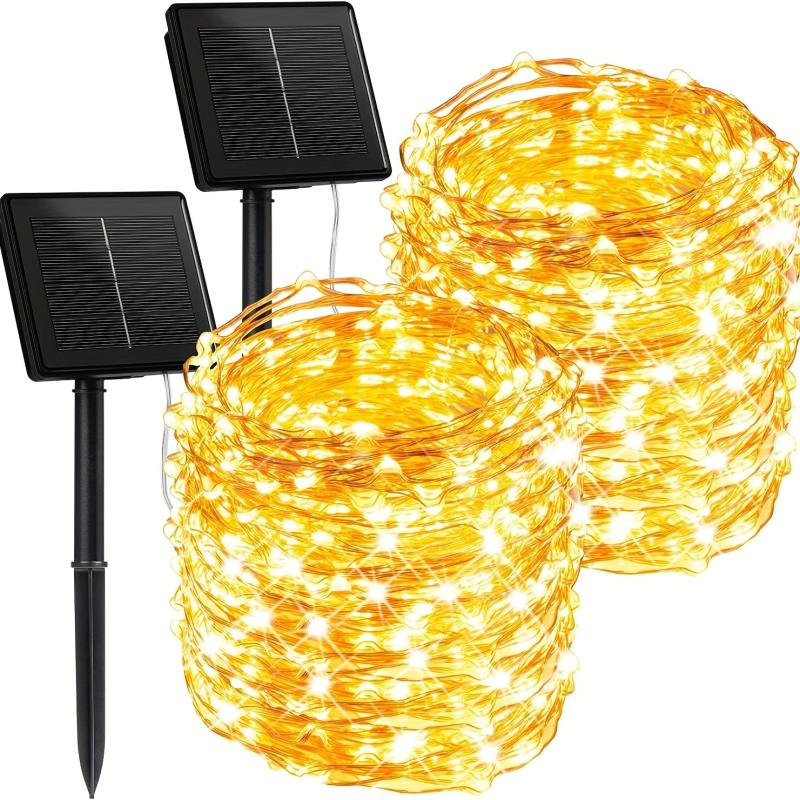 Solar String Lights with 8 Magical Lighting Modes