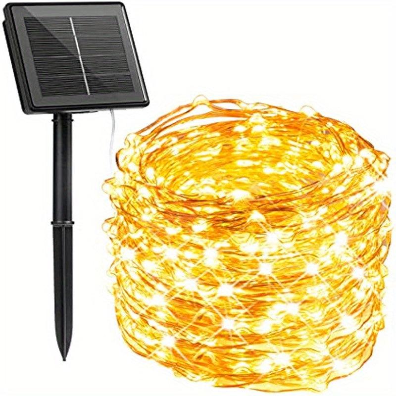 Solar String Lights with 8 Magical Lighting Modes