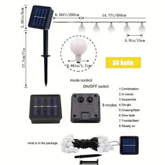 Solar Fairy Tale Light Outdoor Waterproof Christmas Decoration