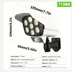 Solar Anti-theft Light Camera Street Light Outdoor