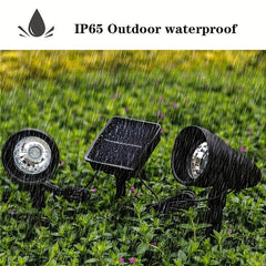Solar Spot Light Outdoor Waterproof 2 In 1 For Garden Pool Landscape