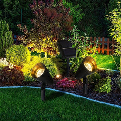 Solar Spot Light Outdoor Waterproof 2 In 1 For Garden Pool Landscape