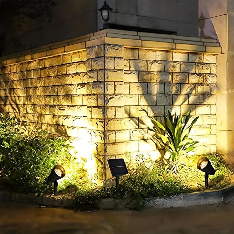 Solar Spot Light Outdoor Waterproof 2 In 1 For Garden Pool Landscape
