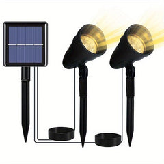 Solar Spot Light Outdoor Waterproof 2 In 1 For Garden Pool Landscape