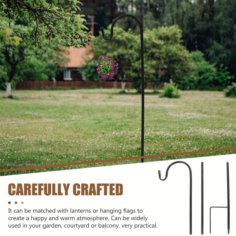 Adjustable Shepherd Hook Garden Bird Feeder Bracket 157 cm