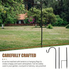 Adjustable Shepherd Hook Garden Bird Feeder Bracket 157 cm