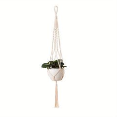 Macrame Hanging Planters Flower Pot Holder Hand Woven Plant Hanger