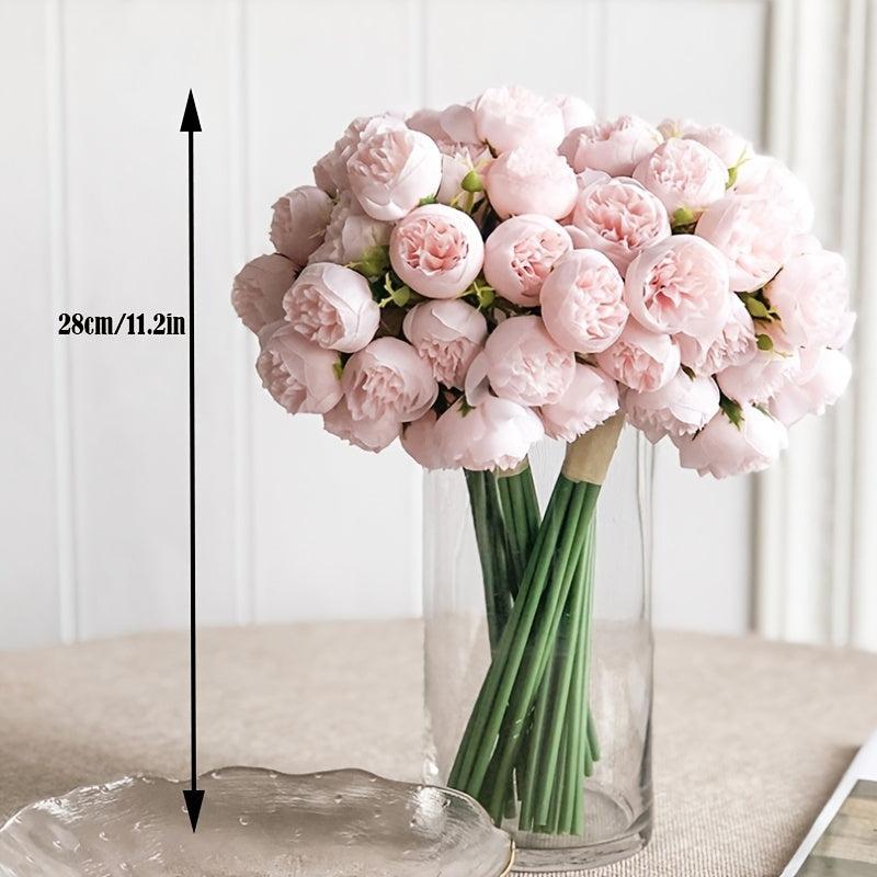 Heads Artificial Flowers Oxidation Resistance Home Wedding Decor