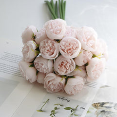 Heads Artificial Flowers Oxidation Resistance Home Wedding Decor