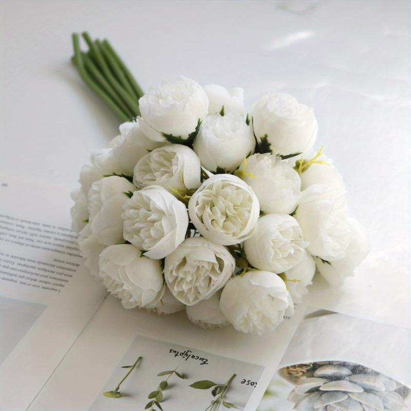 Heads Artificial Flowers Oxidation Resistance Home Wedding Decor
