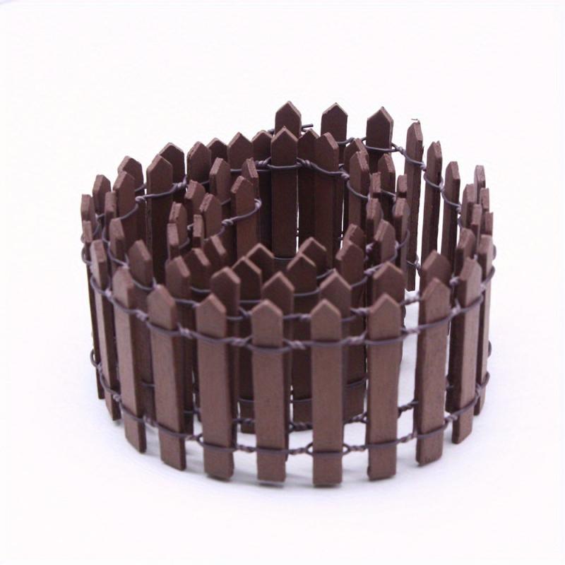 Mini Fence Garden Stakes for Fairy Garden Landscape