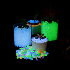 Glow Dark Pebbles for Outdoor Garden Decor