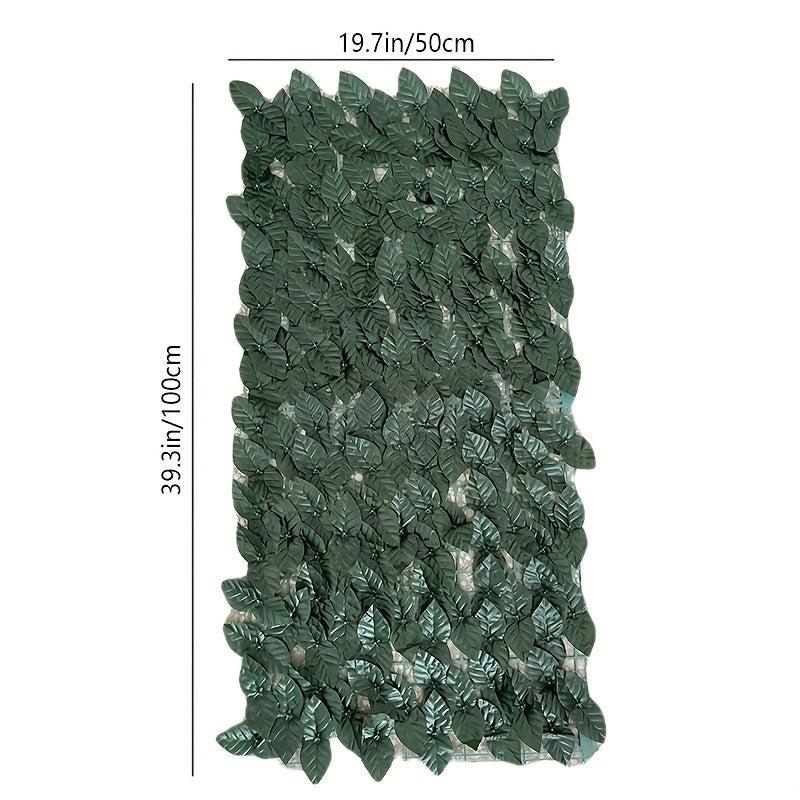 Artificial Ivy Privacy Fence - Decorative Outdoor Garden Wall Fence