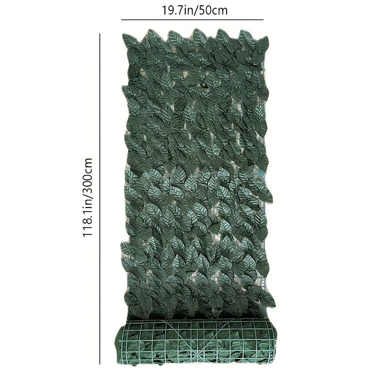 Artificial Ivy Privacy Fence - Decorative Outdoor Garden Wall Fence