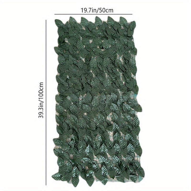 Artificial Ivy Privacy Fence - Decorative Outdoor Garden Wall Fence