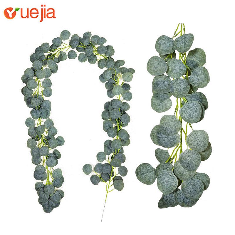 2 Pack Artificial Eucalyptus Garland Greenery Vines for Home Decor